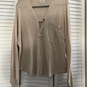 BKE Light Beige Knit Sweater